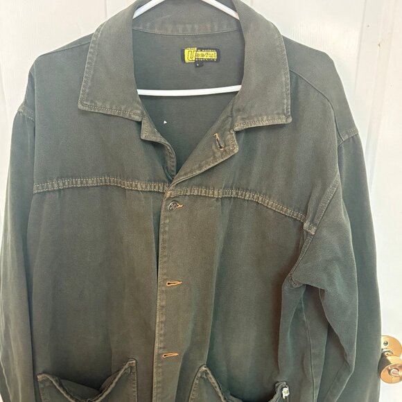 Dr. Martens Green Denim Jacket – Size Large - Picture 1 of 4